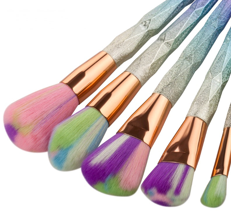 7 makeup brushes makeup tools diamond makeup brush foundation brush